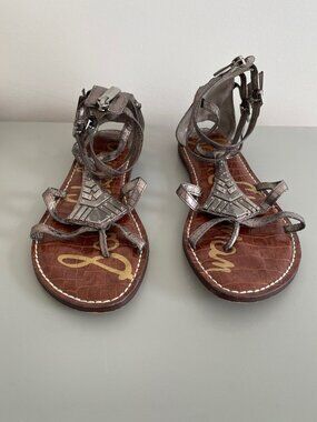 Sam Edelman Metallic Ginger Gladiator Sandals - Size 6.5